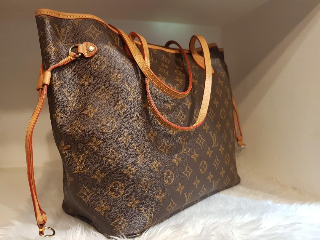 LOUIS VUITTON M41177 NEVERFULL MM CHERRY MONOGRAM CANVAS CA1108, Luxury,  Bags & Wallets on Carousell