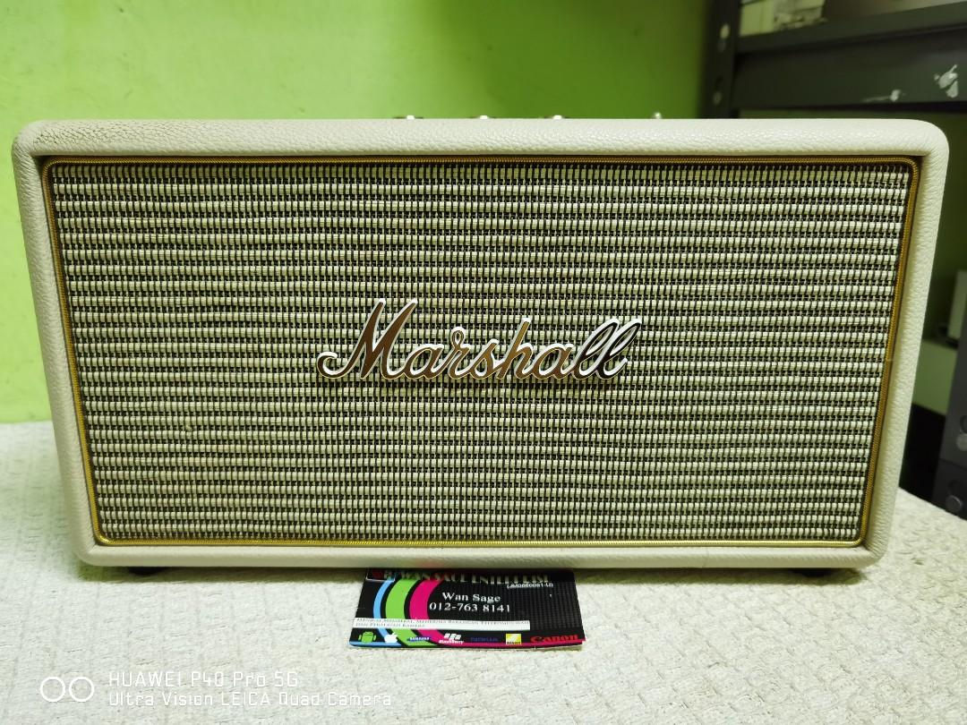 Marshall Stanmore 1 Bluetooth Speaker White, Audio, Soundbars, Speakers ...