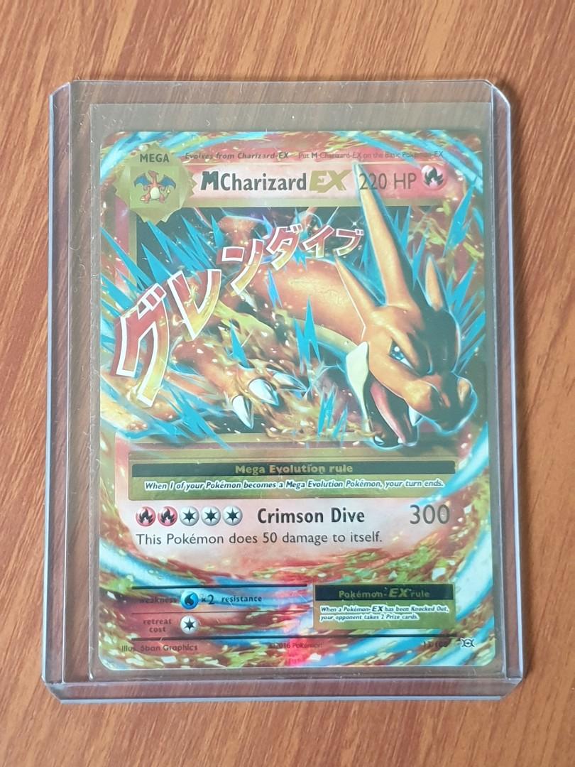 Mcharizard Ex Ultra Rare Pokemon Card Toys Games Board Games Cards On Carousell