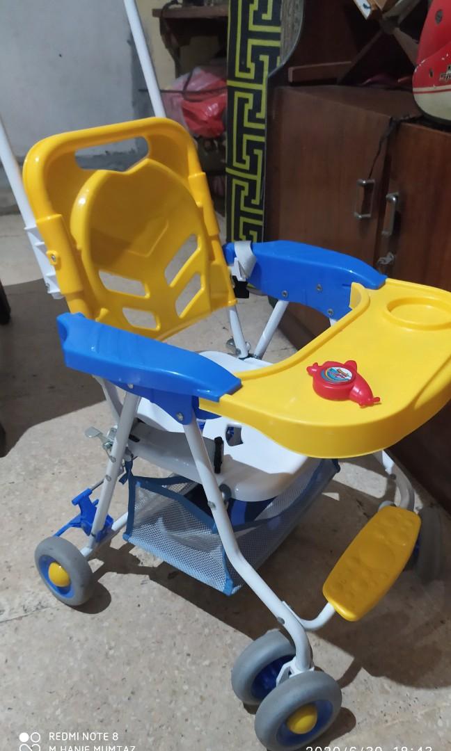 Meja makan dorong bayi  familly Bayi  Anak Kereta Kursi  