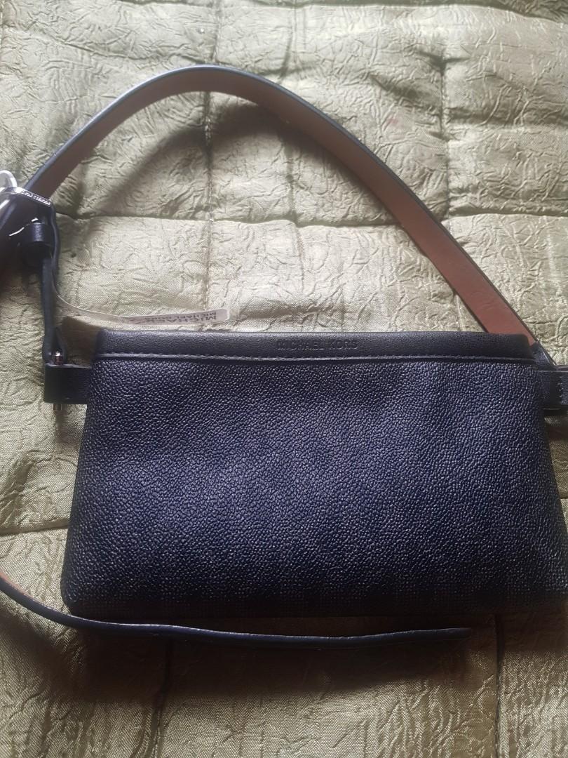 michael kors belt womens purple