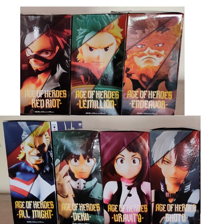 My Hero Academia Age Of Heroes Set Toys Games Toys On Carousell