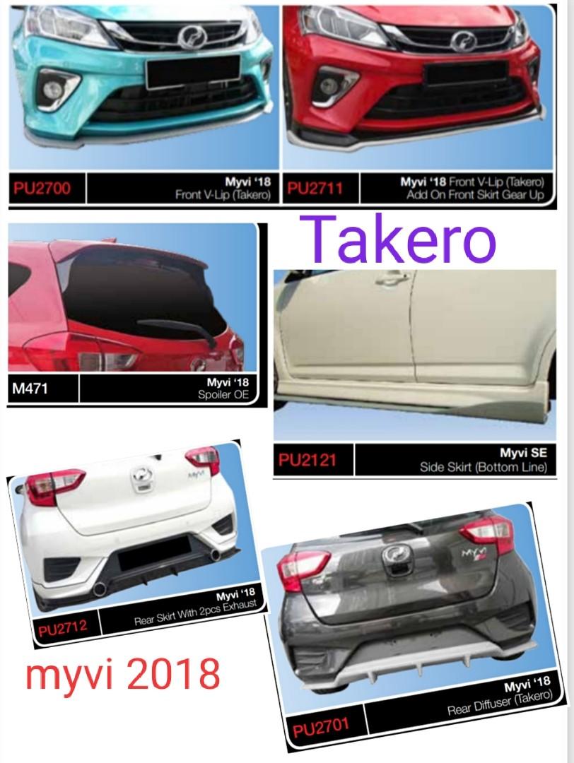 Myvi store 2018 bodykit
