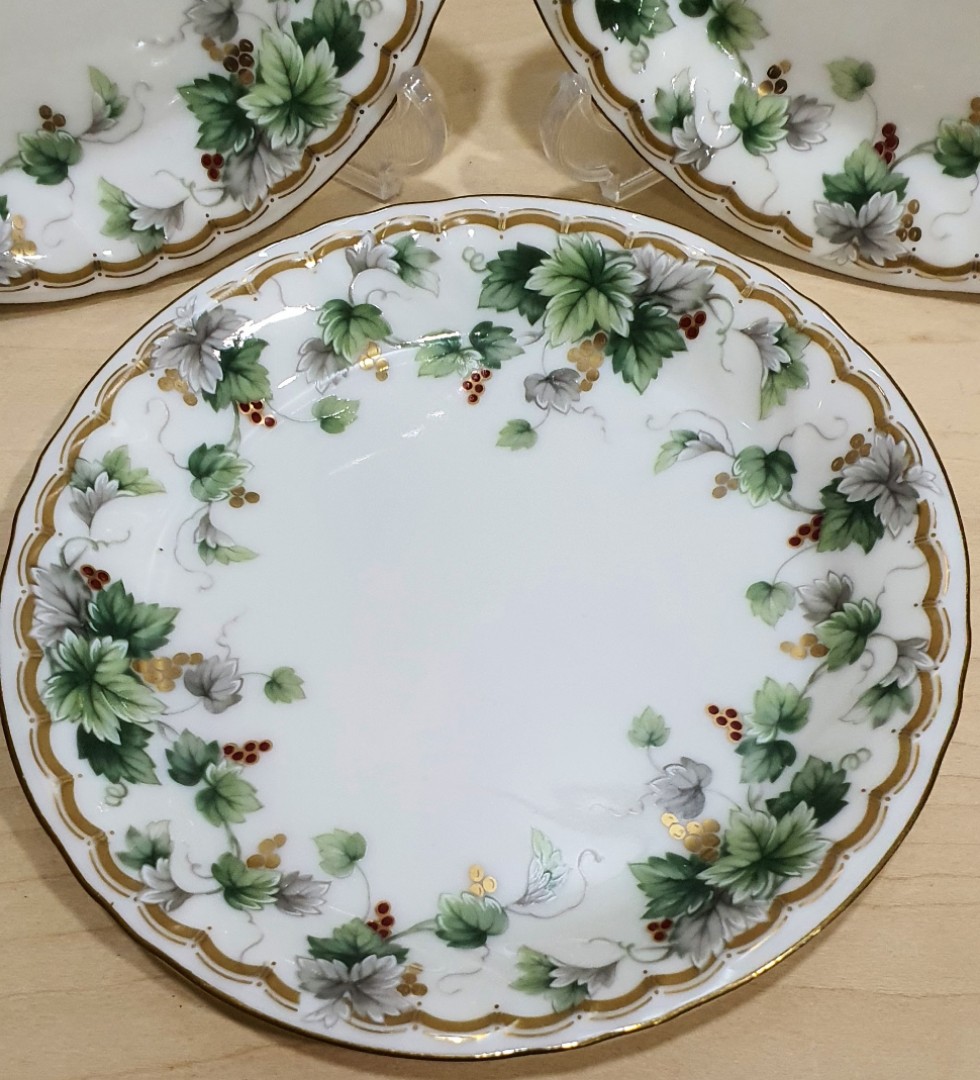 Narumi China Desserts plate ex-display trio, Furniture & Home Living ...