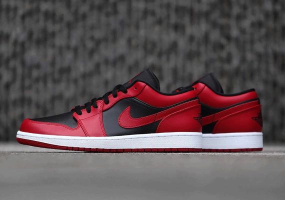 Nike Air Jordan 1 Low Varsity Red US8-11, 男裝, 男裝鞋- Carousell