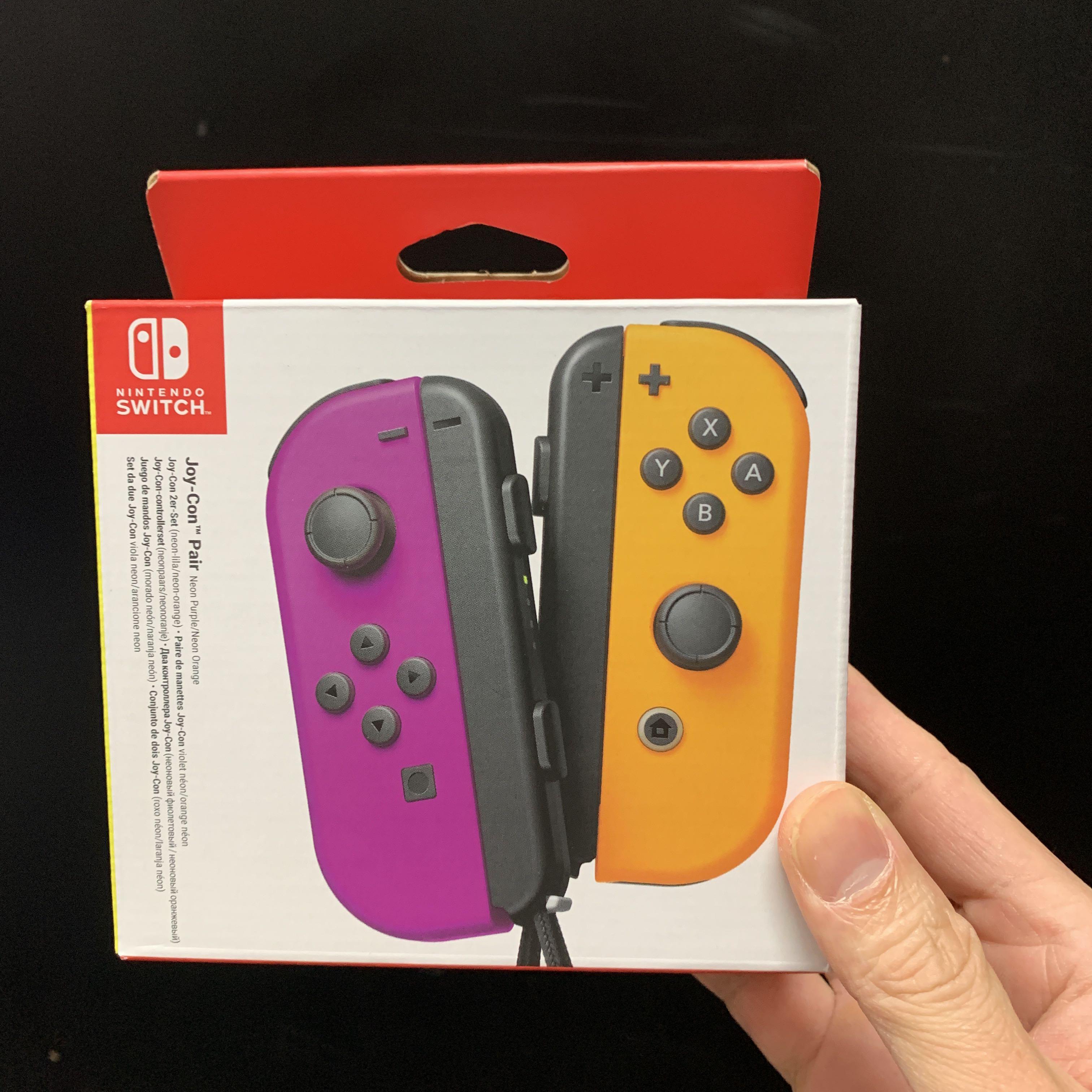 Nintendo Switch Joycon Official Product Toys Games Video Gaming Gaming Accessories On Carousell