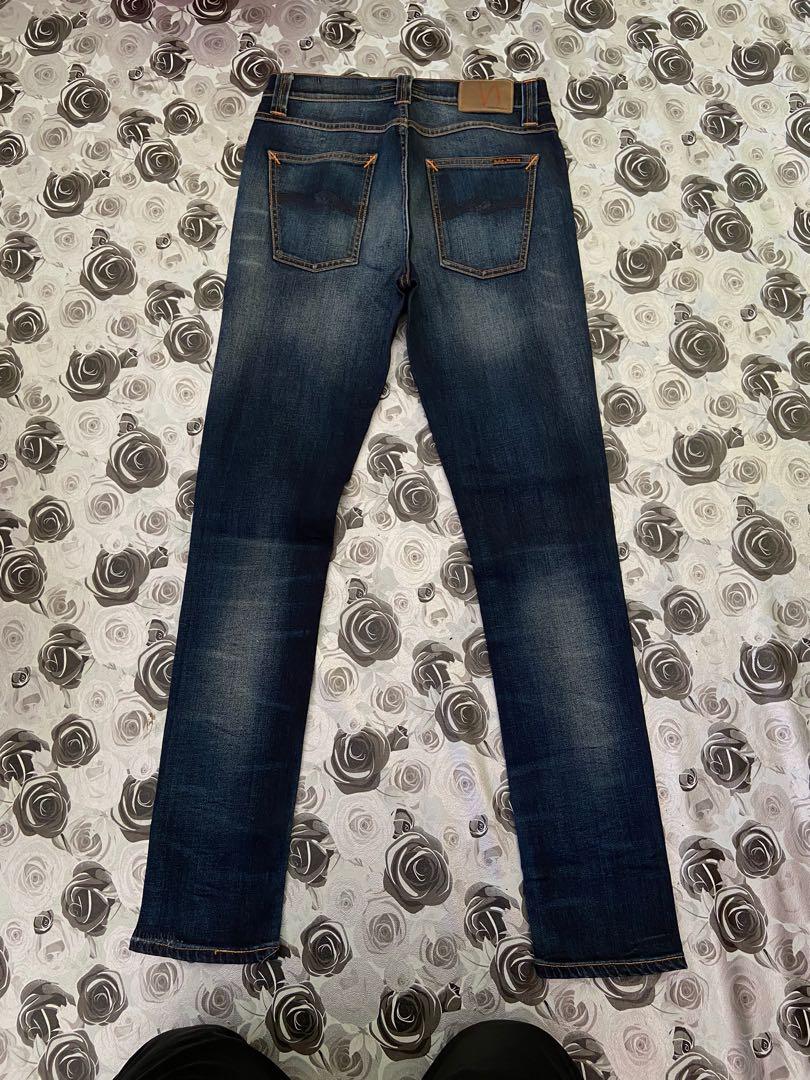 Nudie lean dean peel sales blue