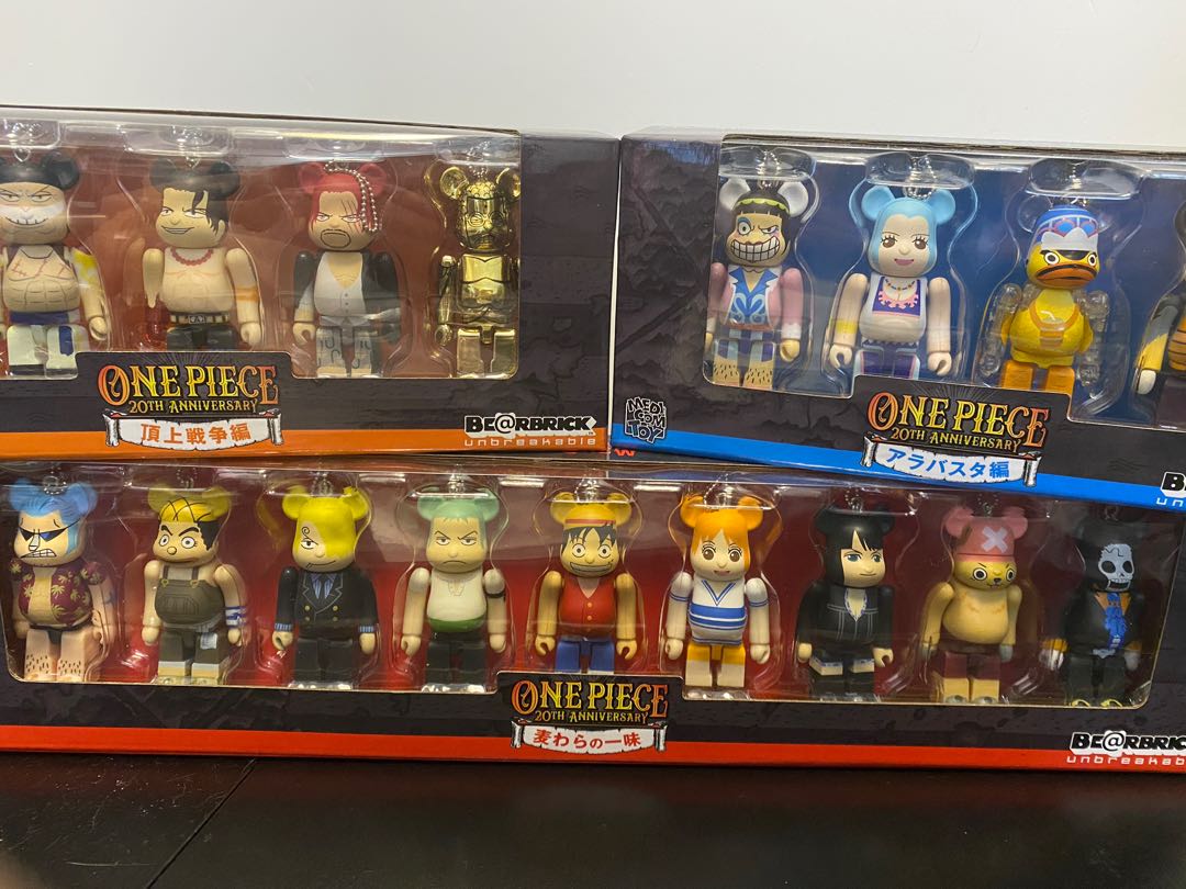 One piece 20th Anniversary X Be@rbrick unbreakable, 興趣及遊戲