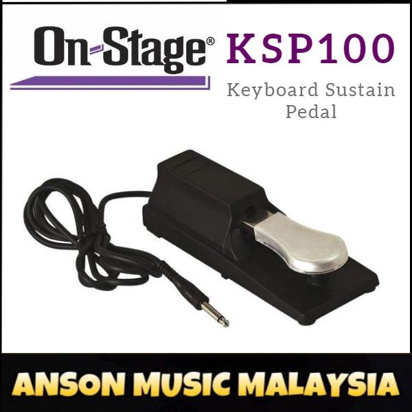 OnStage KSP100 Keyboard Sustain Pedal, Hobbies & Toys, Music & Media