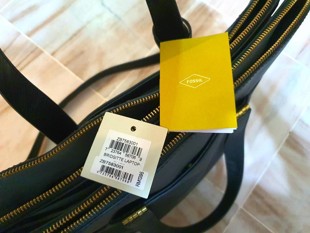 Fossil bridgitte hotsell laptop bag