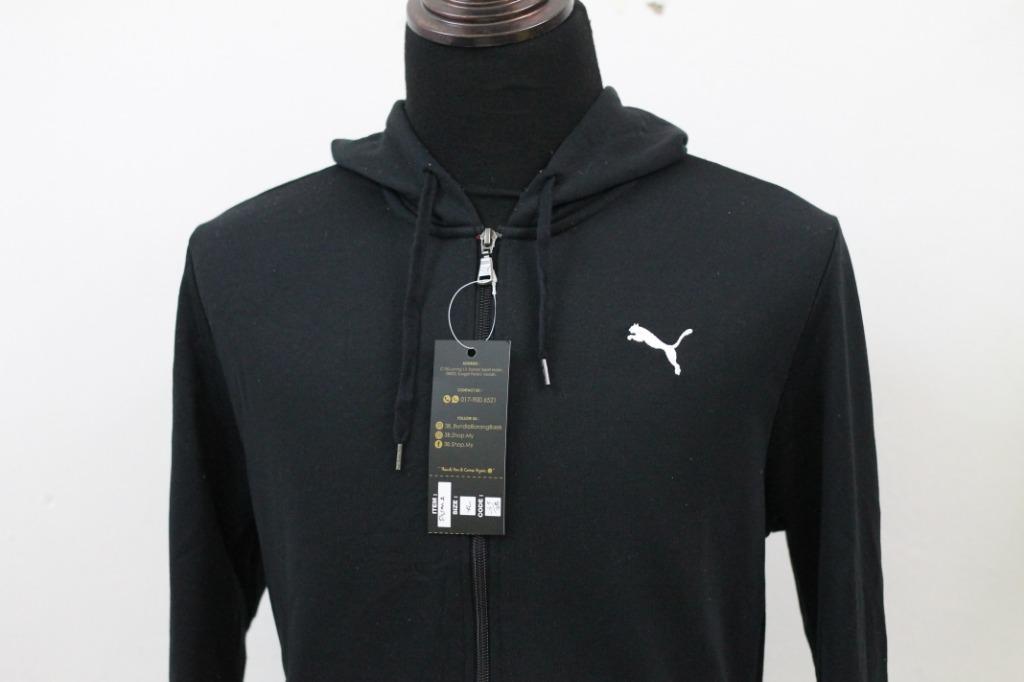 Original PUMA Hoodie Sweater Black size XL., Men's Fashion, Tops u0026 Sets,  Hoodies on Carousell