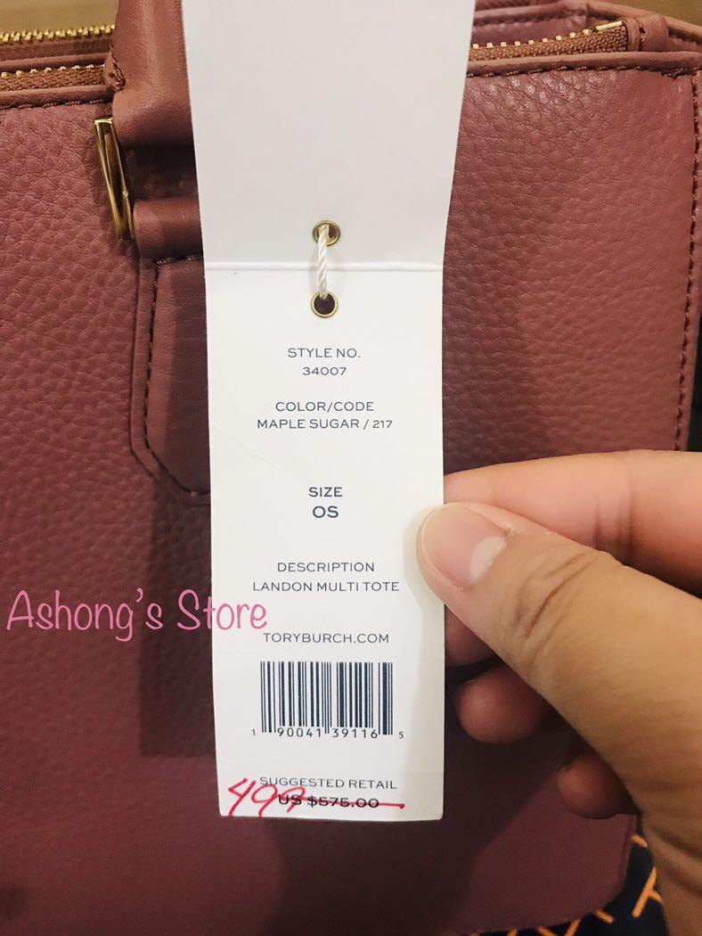ORIGINAL TORY BURCH LANDON MULTI TOTE