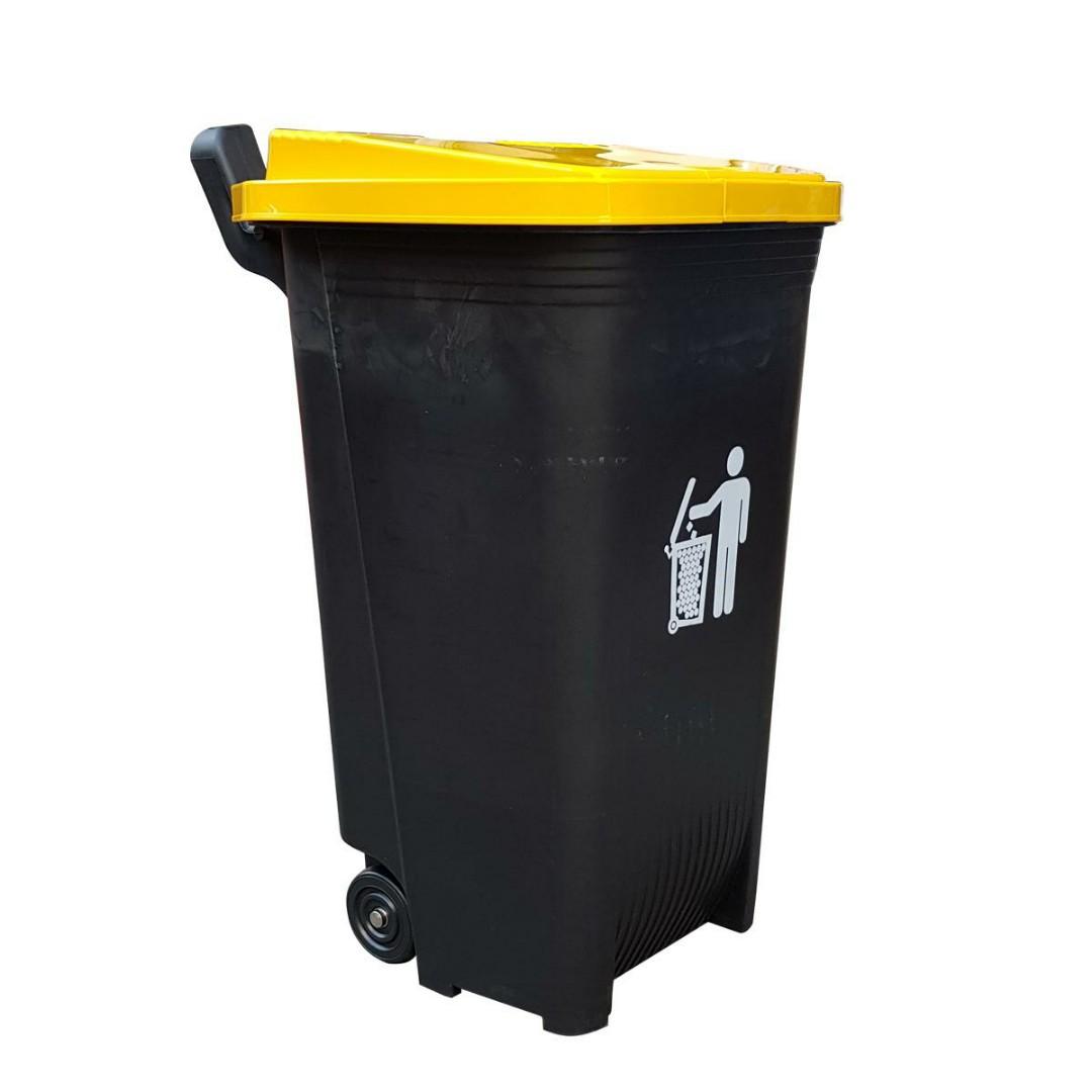 TRASH BIN 80L Orocan trash Can with Wheels and lock 80L Basurahan Garbage  Bin/basurahan/basket