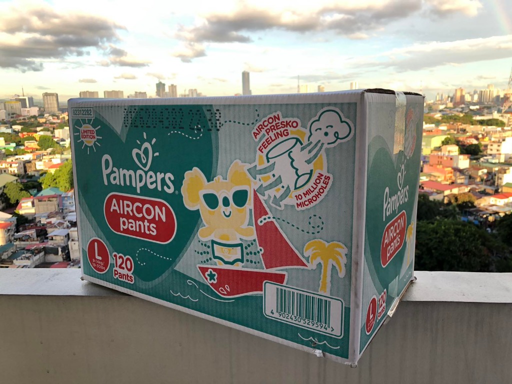 pampers aircon pants