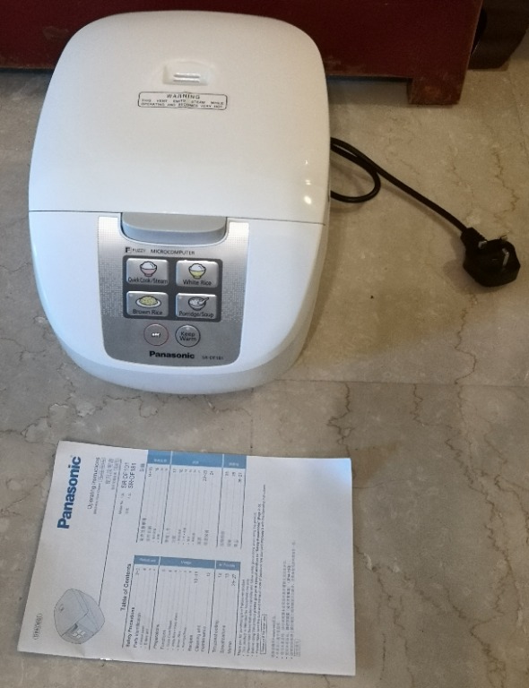 Panasonic SRDF181 Electronic Rice Cooker, TV & Home Appliances