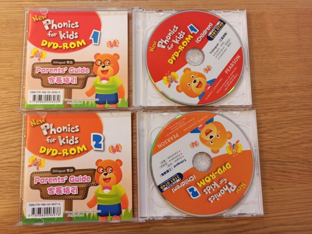 K1 pearson new phonics for kids dvd cd dvd