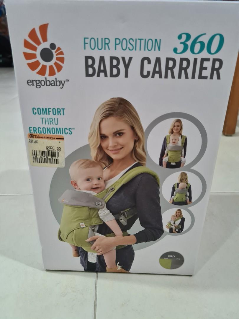 washing an ergo baby carrier
