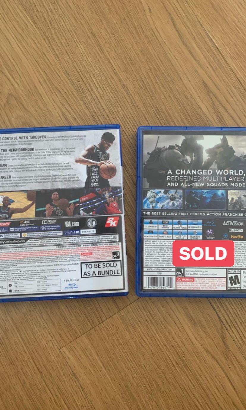 Playstation Games (Category: PlayStation) located in Pasig City. Submitted by chingketeesph (Listing ID 1016461145, Image 2). Description: (As of June 30, 2020: COD already Sold) Selling my NBA2k19 PS4 Game.Take this awesome game for the price of Php450. Guaranteed clean and no scratches in the CD. Seller is a bit OC. PM me your name and contact number if interested. Mode of payment: Bank Transfers (BDO, BPI, EWB) or Gcash #junenewbie.