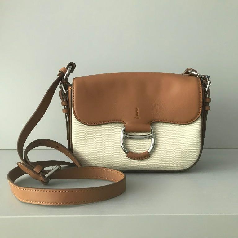 ralph lauren saddle bag