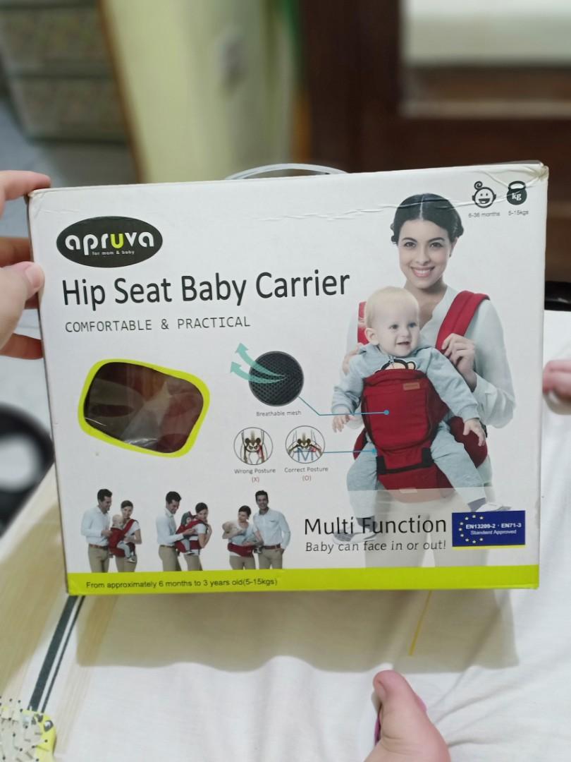 apruva hip seat carrier