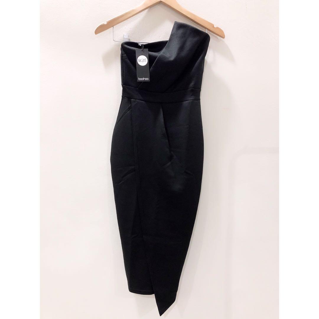 boohoo dinner dresses