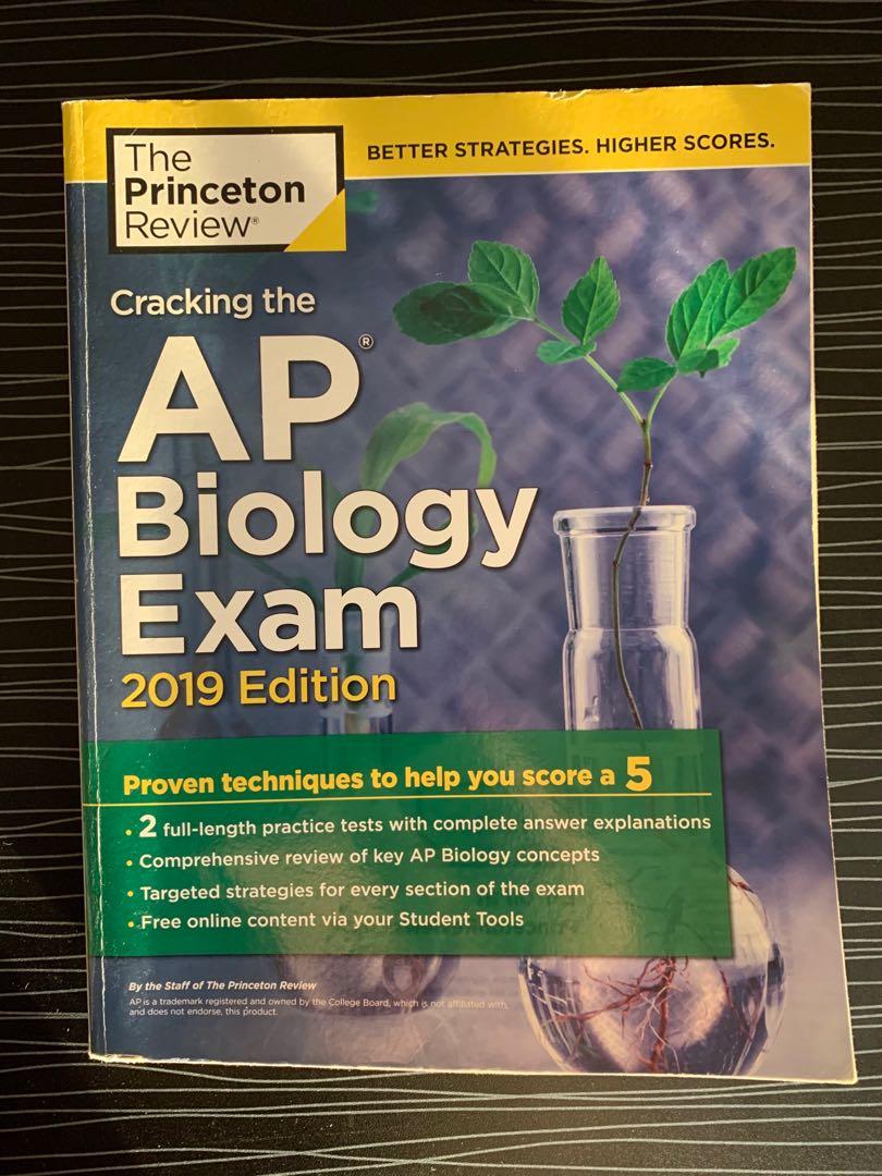 Princeton Review AP Biology Exam (2019 Edition) carouselljackpot, 教科書