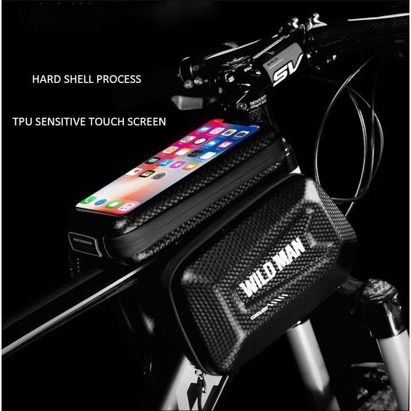 touch screen bike bag