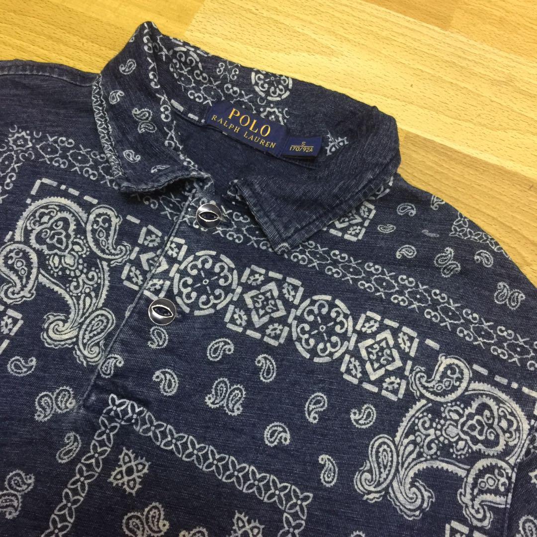 Paisley polo deals shirt mens
