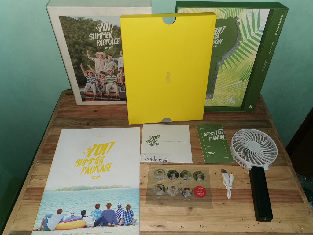 Rare Bts Summer Package 17 In Coron W Suga Selfie Book K Wave On Carousell