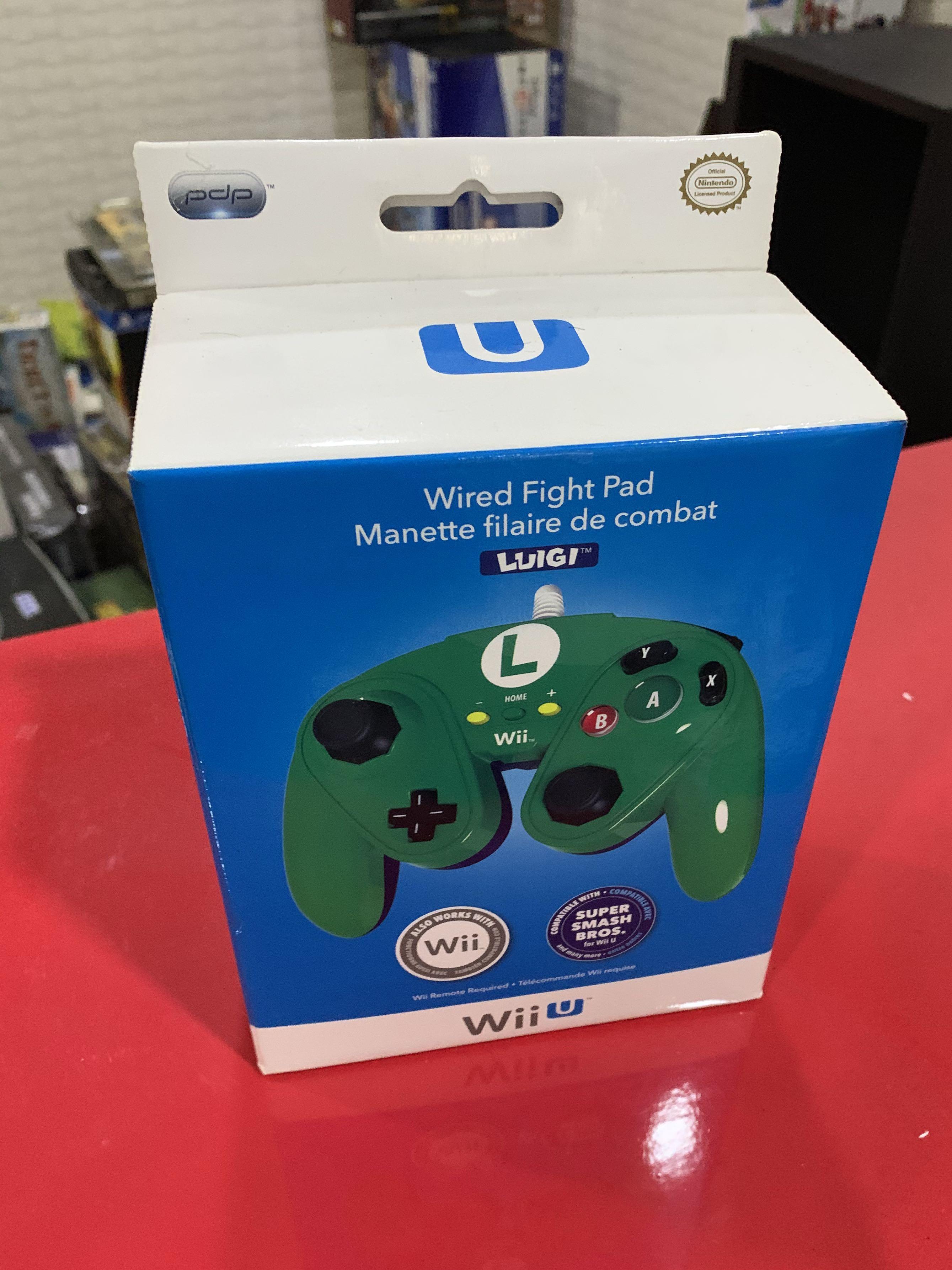 Rare New Wiiu Pdp Wired Fight Pad Luigi Toys Games Video Gaming Gaming Accessories On Carousell Rare New Wiiu Pdp Wired Fight Pad Luigi Toys Games Video Gaming Gaming Accessories On Carousell
