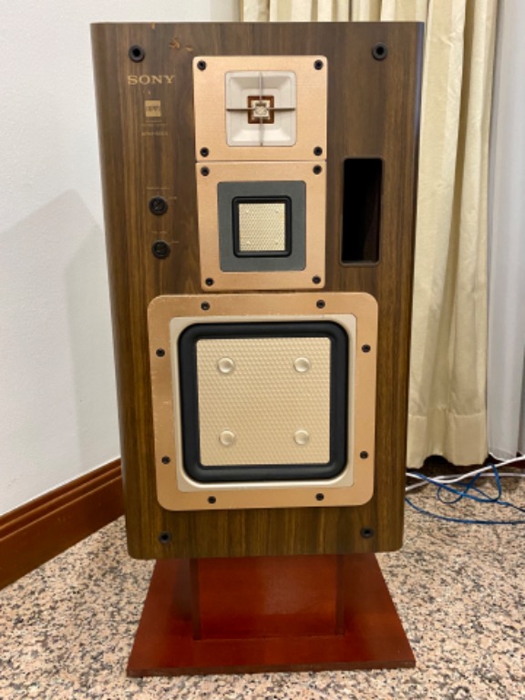 Rare Pair Of Sony Speakers Apm 66es Audio Soundbars Speakers Amplifiers On Carousell