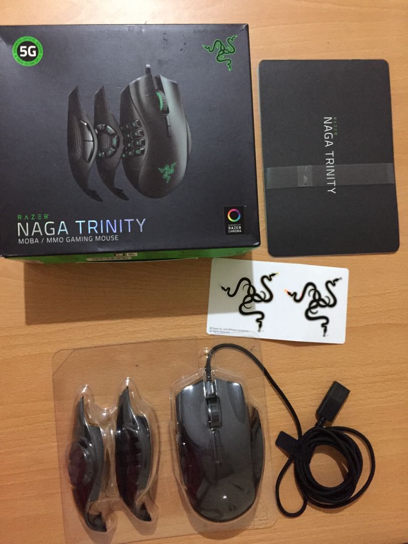 Razer Naga Trinity Gaming Mouse Electronics Others On Carousell