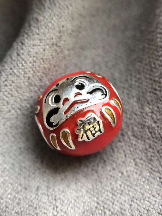 Bnis Pandora Red Daruma Doll Charm 798920C01, Women's