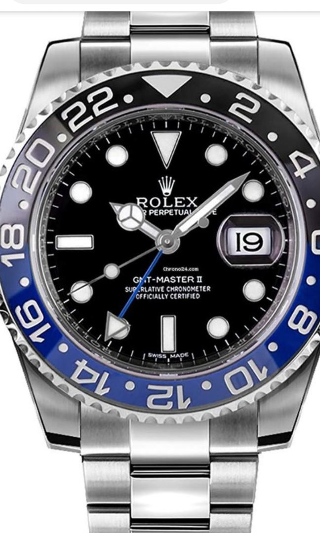 Rolex Batman Luxury Watches On Carousell