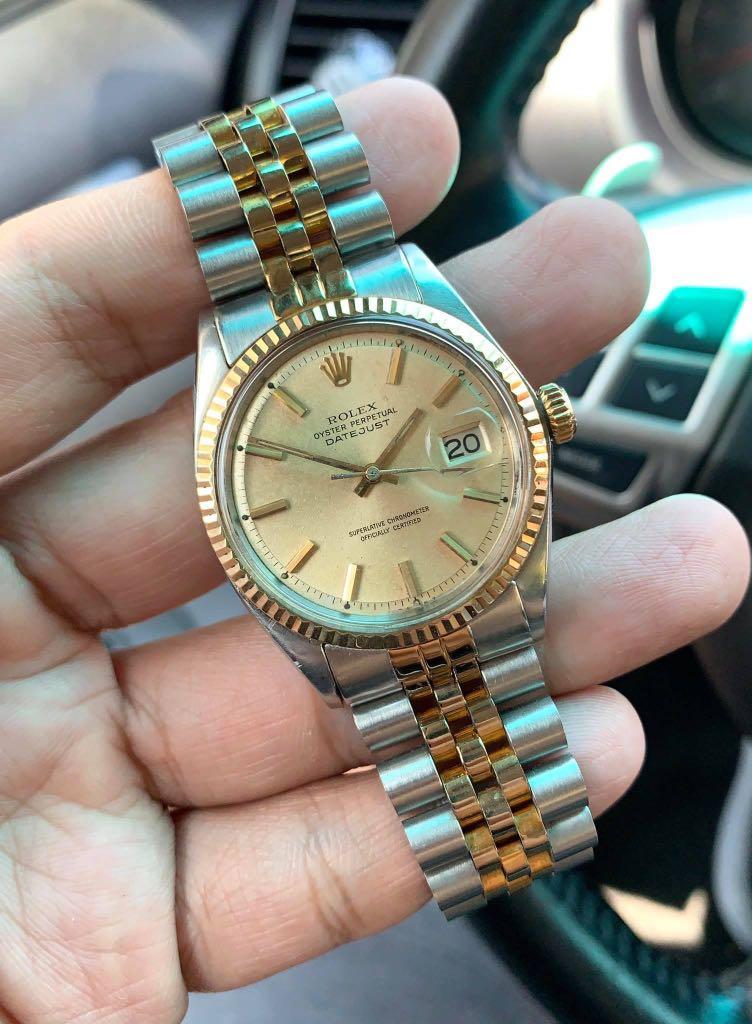 Rolex datejust sales 1601 price