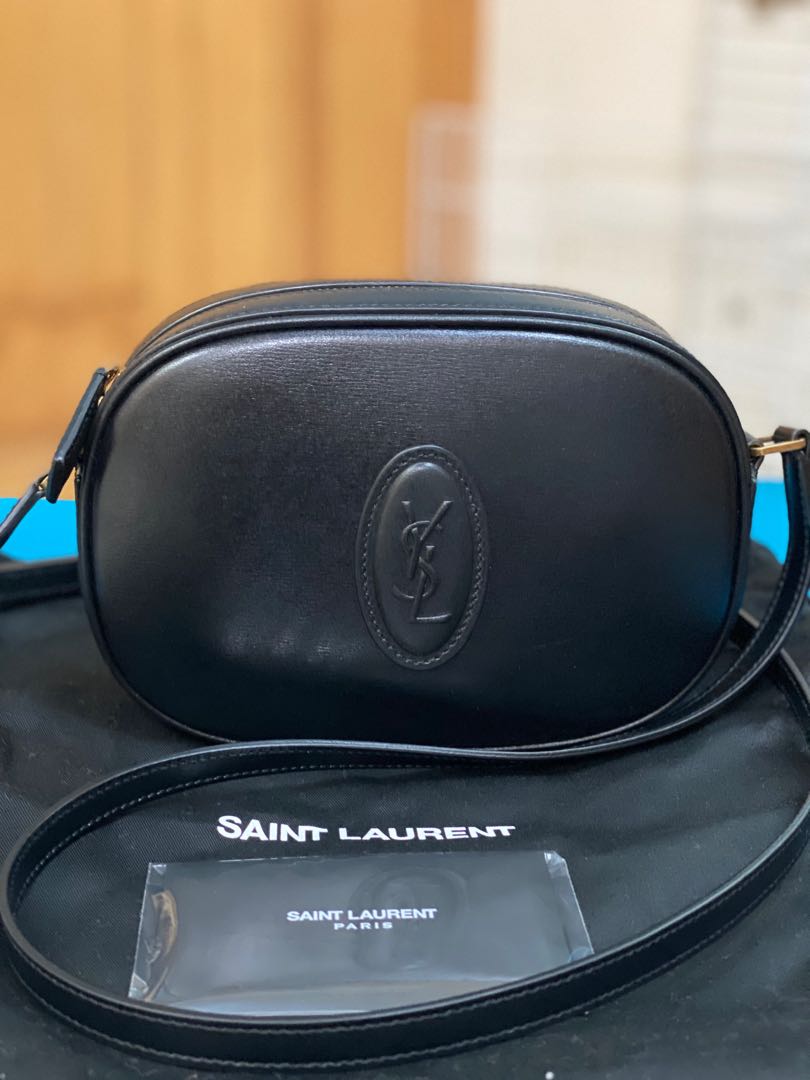 saint laurent le 61 leather camera bag