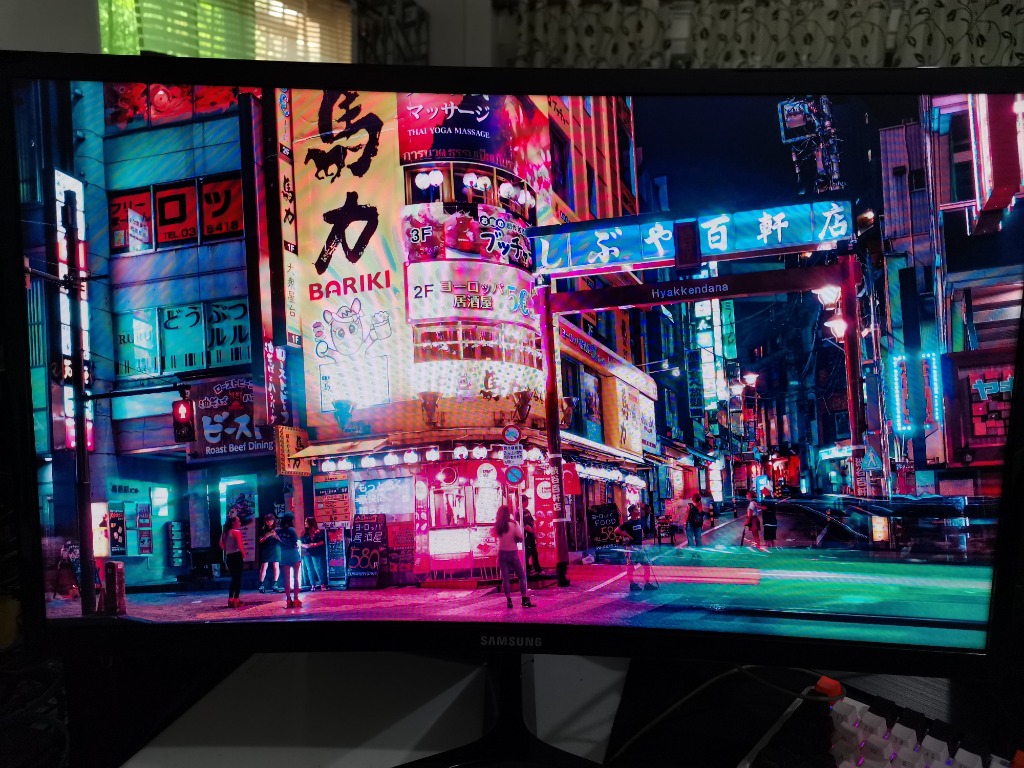 samsung lc24rg50 144hzcurved gaming monitor