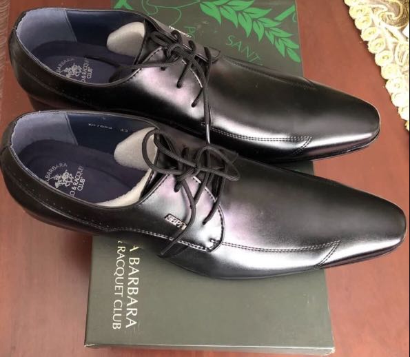 S.B.P.R.C black shoes, Men's Fashion 