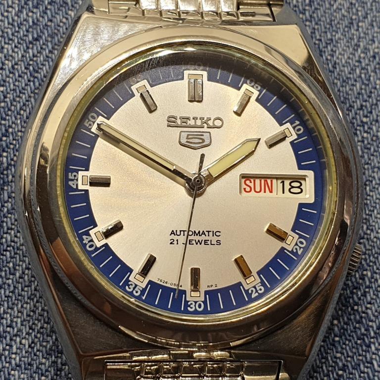 Seiko 5 7S26-02E0 Automatic Men's Watch, Women's Fashion, Watches &  Accessories, Watches on Carousell