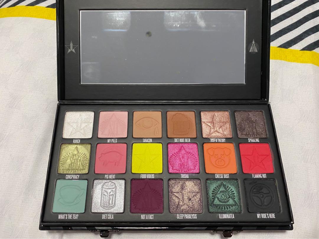 Shane Dawson X Jeffree Star Conspiracy Palette Health Beauty Makeup On Carousell