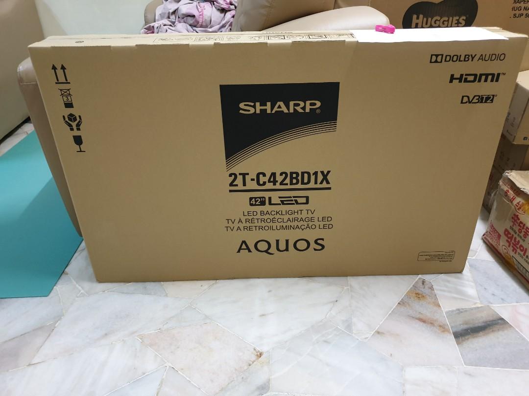 Sharp Aquos 42 Inch Led Tv Electronics Tvs Entertainment Systems On Carousell