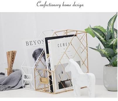 Single and Double Desk and File Metallic Organizer (Category: Storage Boxes & Baskets) located in Manila. Submitted by winterbliss (Listing ID 1017355430, Image 2). Description: Single layer Colors: black, white, gold Double layer Colors: black, white, gold.