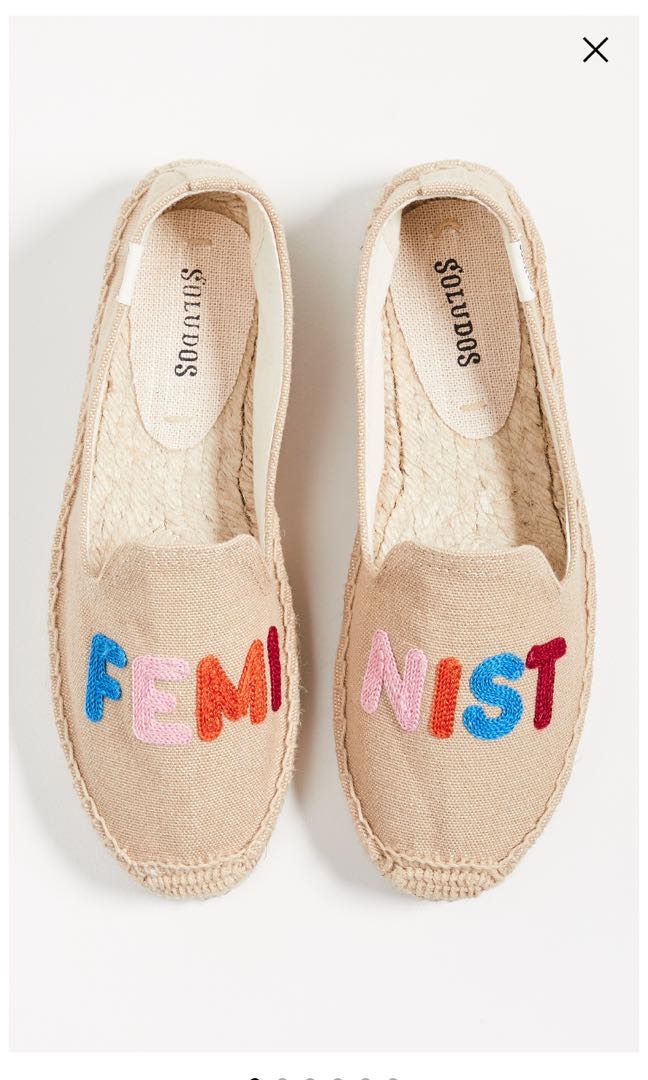 Soludos 2025 feminist shoes