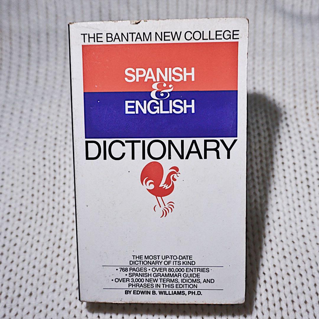 Spanish To English Dictionary Books Books On Carousell