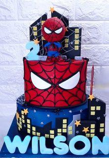 Spiderman Hero at $88.90 per Set | The Cake Shop | expired menu