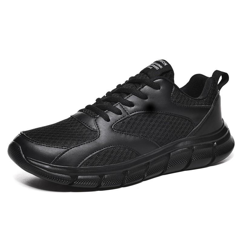 All black sneakers for best sale work