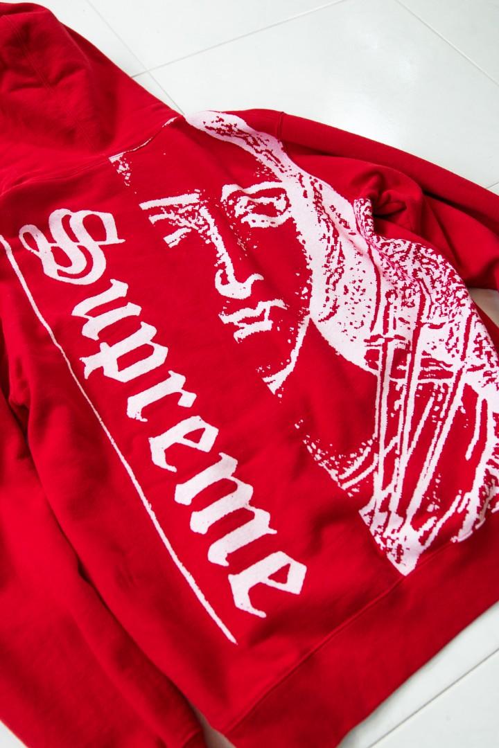 supreme mary hoodie