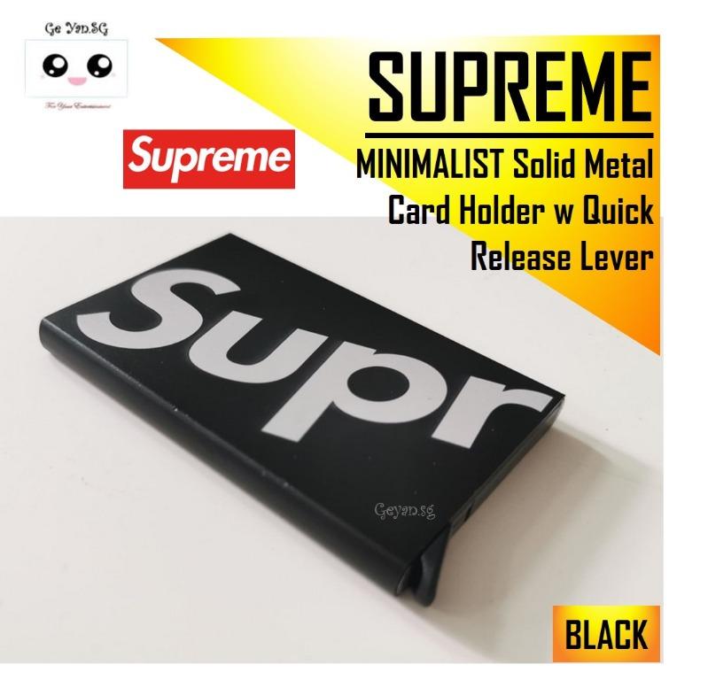 Supreme credit online card holder