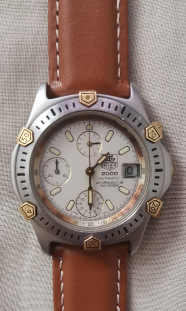 Tag heuer super sales 2000 automatic chronograph