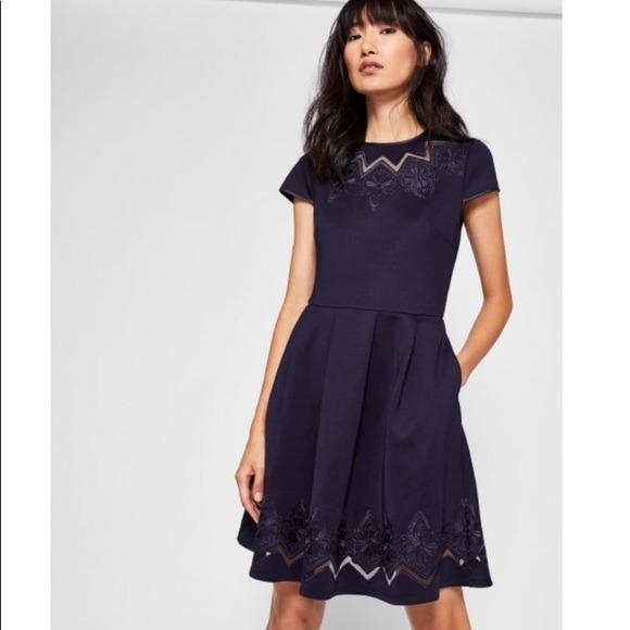 Ted baker cheskka dress top